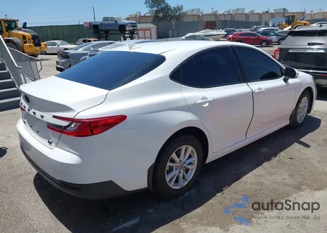 2025 Toyota Camry Le from USA, damaged, VIN 4T1DAACK5SU020706